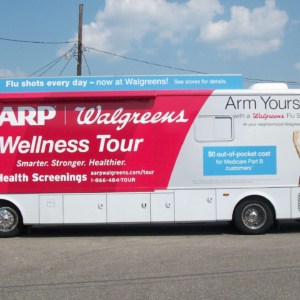 3M bus wrap. We wrap buses, motorhomes, RVs and more from DeSigns, Inc.