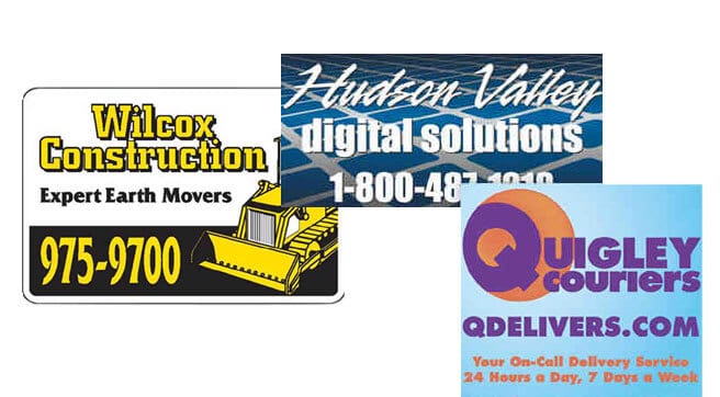 Magnetic signs decals for advertising that stick to metal surfaces Magnetic signs decals for advertising that stick to metal surfaces