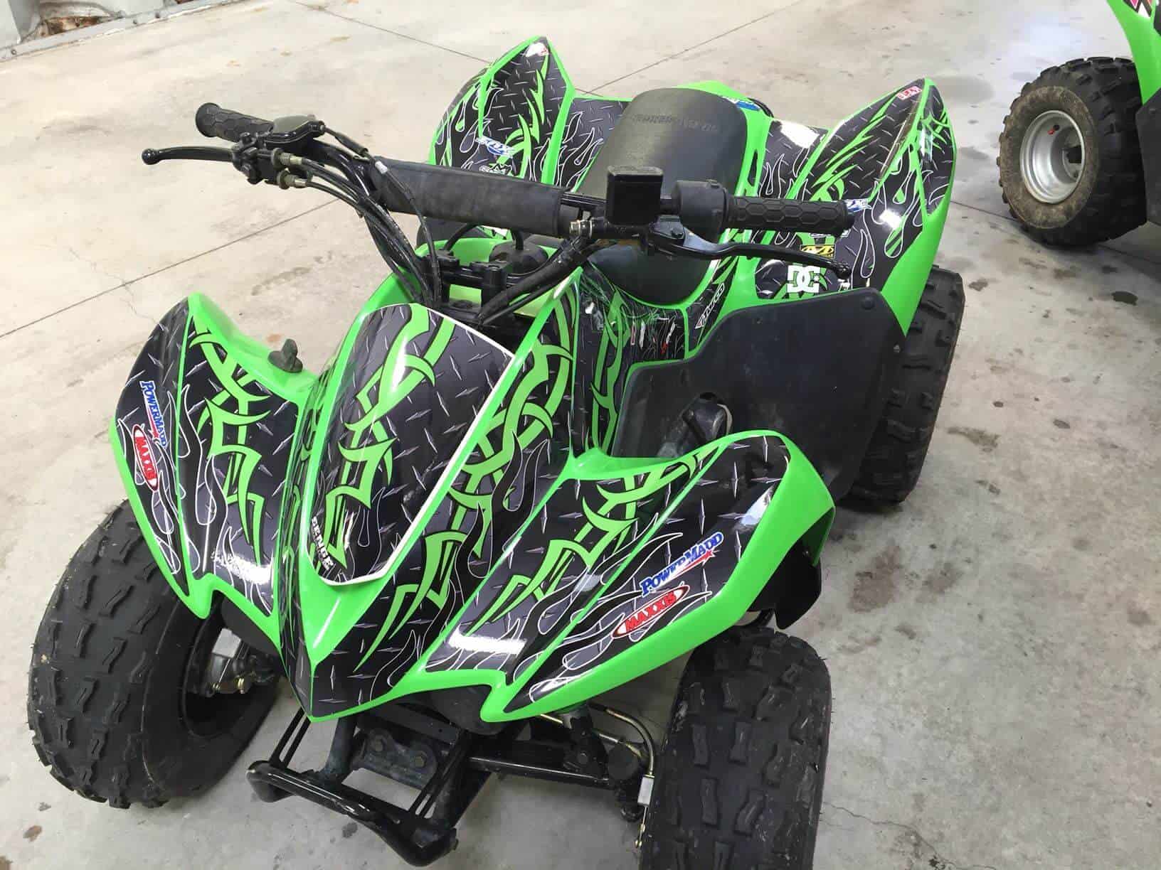 ATV after wrap