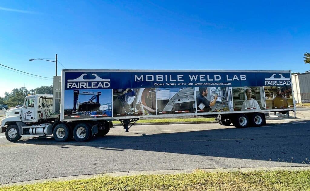 Tractor trailer wraps - Fairlead-trailer graphics