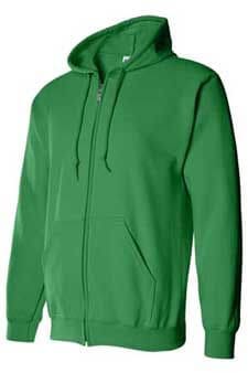 Gildan Heavy Blend 8.0 Ounce Adult Full Zip Hooded Sweatshirt