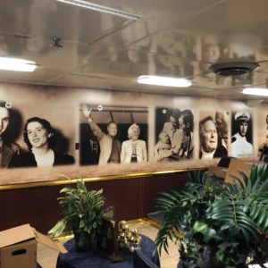 Photo wall mural for President George H.W. Bush America's 43rd President by DeSigns, Inc.