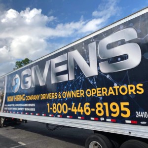 3M trailer wrap. We wrap container trucks, trucking containers, shipping containers and railroad containers.