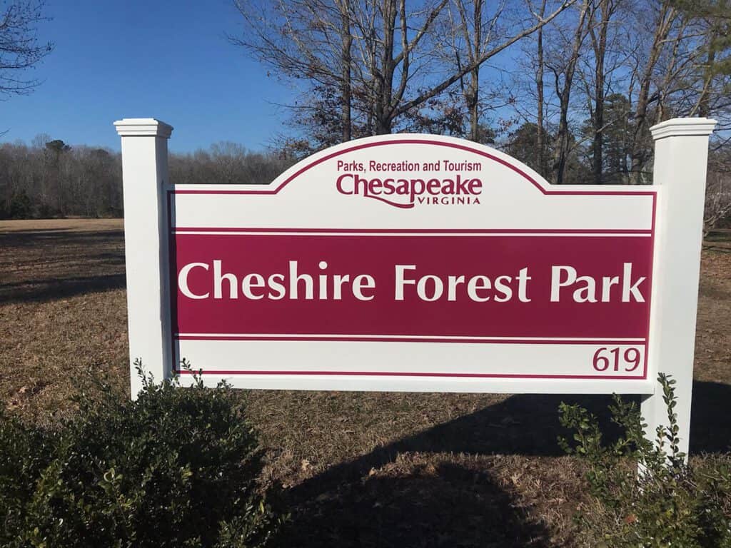 Monument signs - Signage for Cheshire Forest Park Monument signs - Signage for Cheshire Forest Park