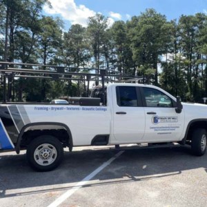 Partial vehicle wrap from DeSigns, Inc. for signs, banners, wraps, and promotional products.