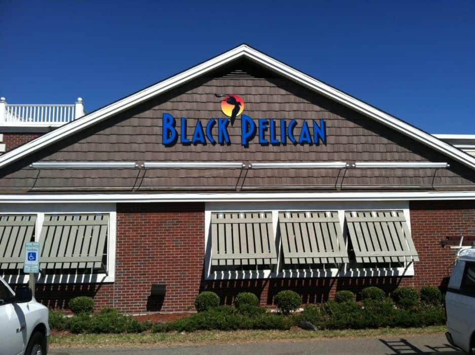 Colorful plastic dimensional sign letters for Black Pelican Colorful plastic dimensional sign letters for Black Pelican