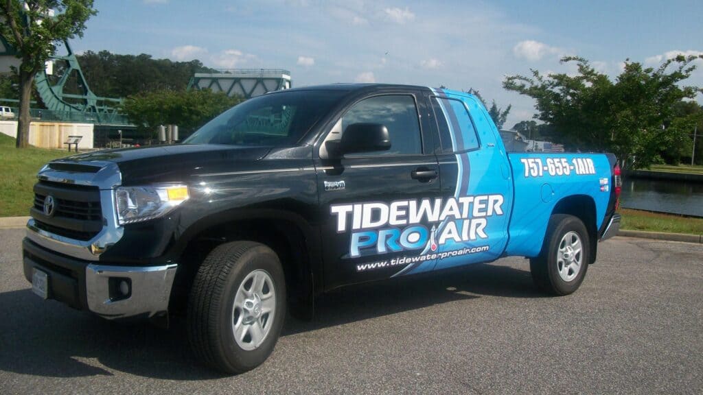Truck graphics for Tidewater Pro Air
