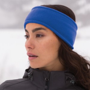 Ear-warmers. Screen print or Embroider name, logo, and slogan. Great promotional item for events and tradeshows.