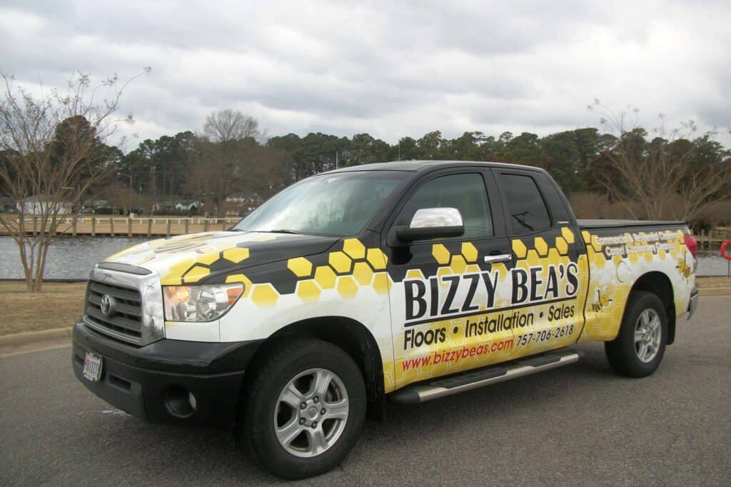 Truck wrap designs - Bizzy Bea's