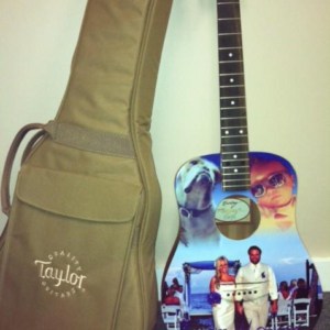 Custom guitar wrap. We can custom wrap most anything at DeSigns, Inc.