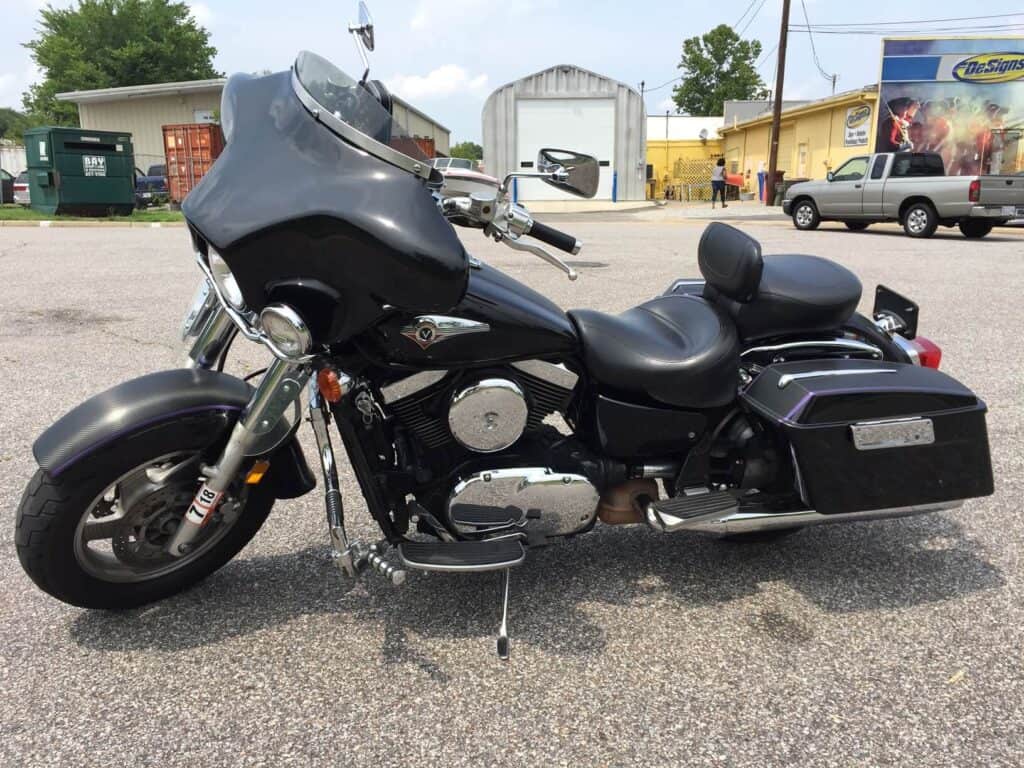 Motorcycle wraps (side view)