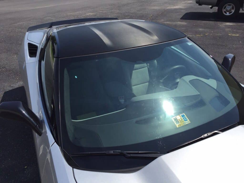 Window tinting and car roof wrap