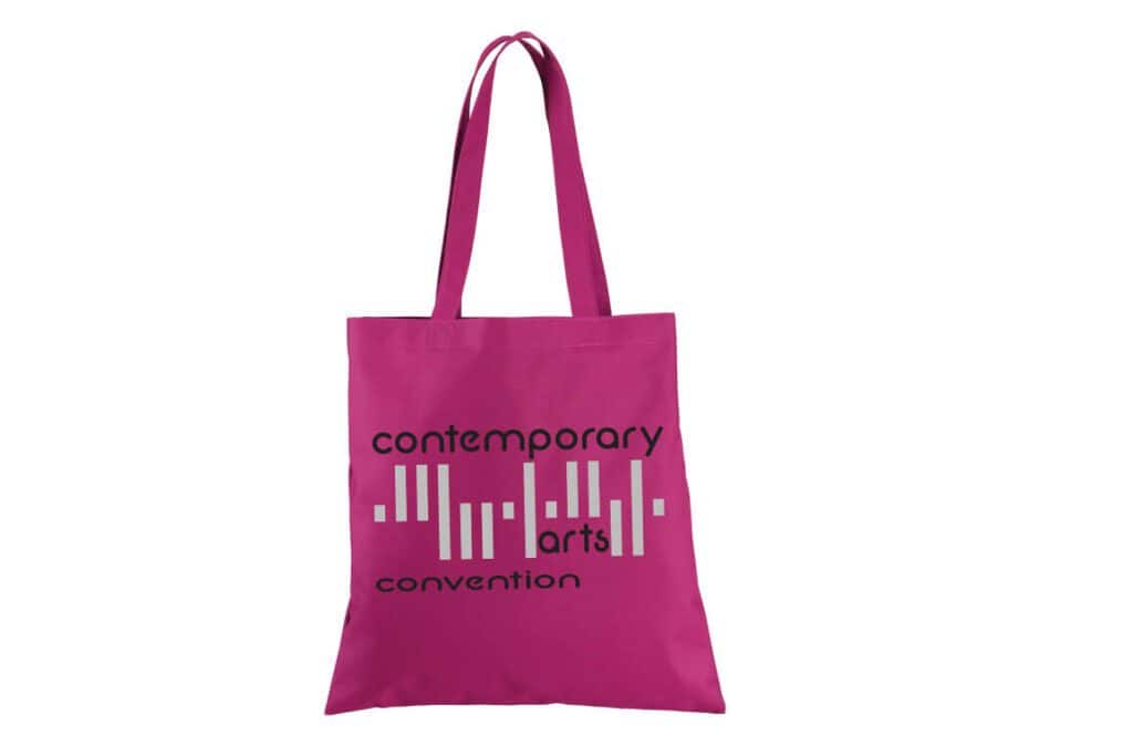 Color promotional tote bags - Simple tote bags - Imprint your company logo, name or slogan