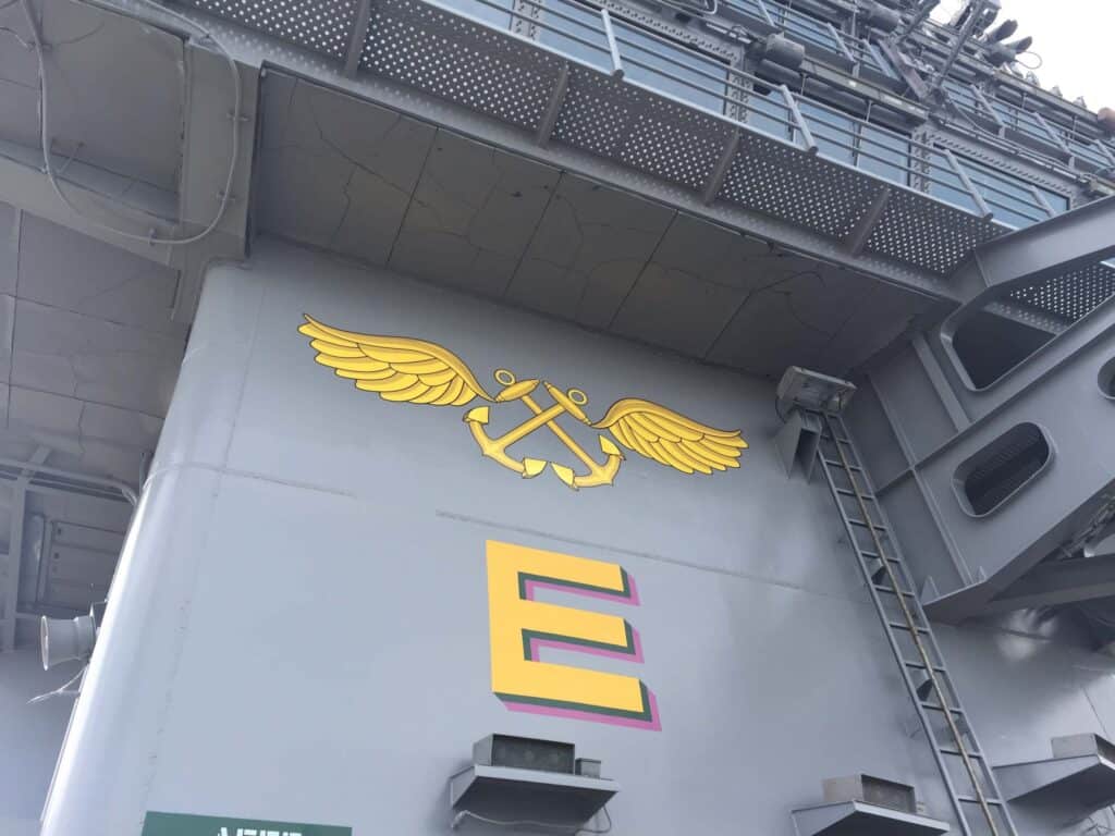 Ship graphics and logo for US Navy