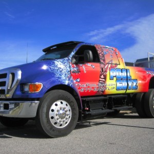 Full color truck-wraps from DeSigns, Inc.