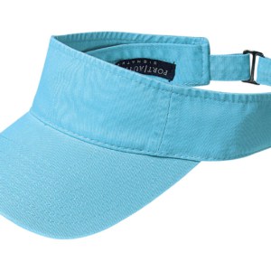 Visor hats. Screen print or Embroider name, logo, and slogan. Great promotional item for events and tradeshows.