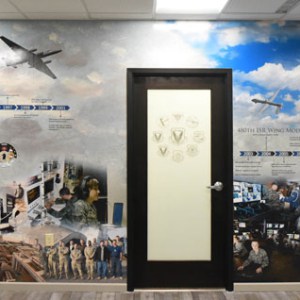 History timeline wall murals by DeSigns, Inc.