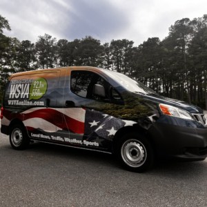 Get a full wrap or, partial wrap for your company van or truck from DeSigns, Inc.